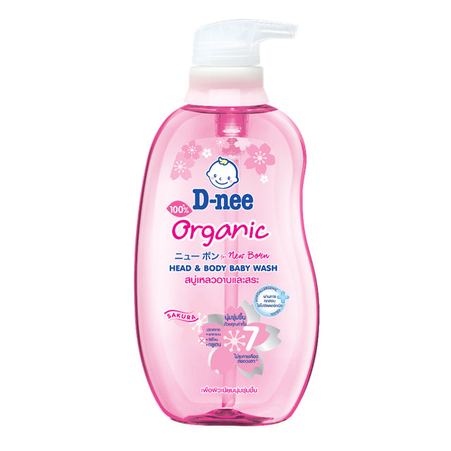 D-NEE NEWBORN HEAD AND BODY WASH (PINK)