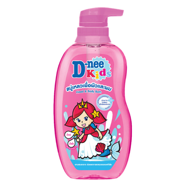 D-NEE KIDS ORGANIC HEAD & BODY BATH (PINK)